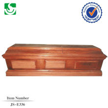 well-carved mdf solid wood coffin box